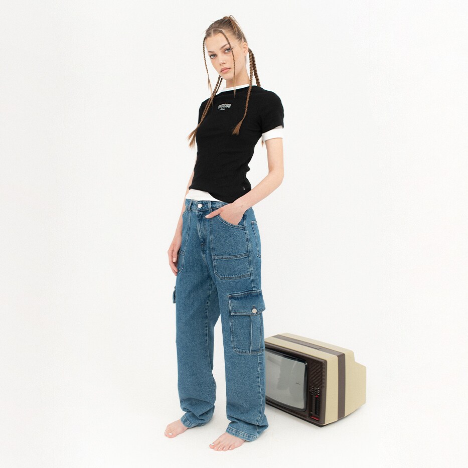 WIDE LEG & BARREL JEANS