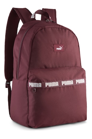 Puma Rucsac cu logo Phase Tape - 20L, Alb/Visiniu