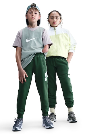 Sportswear Club polár szabadidőnadrág logómintával