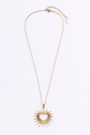 Marc Malone Colier placat cu aur de 18K, Auriu