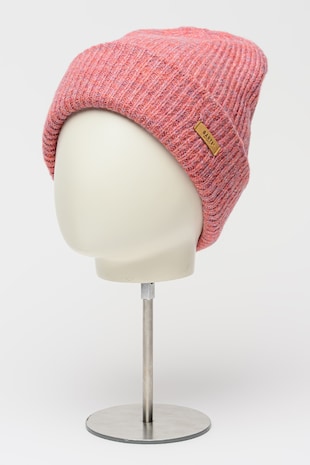 Barts Caciula elastica cu aplicatie logo discreta Witzia, Fucsia