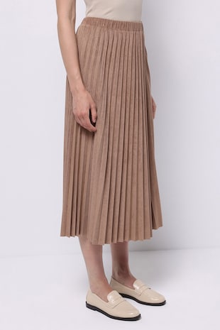 Pliszírozott hosszú szoknya
