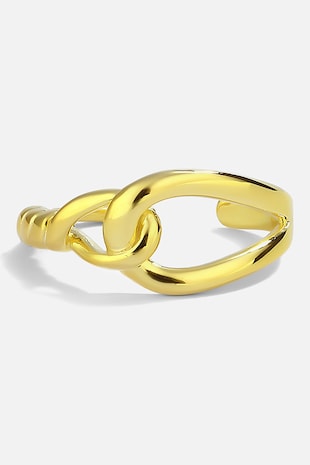 Mek's Jewels Inel din argint veritabil fara inchidere, Auriu