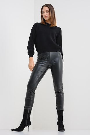 Vero Moda Pulover cu maneci lunci, Negru