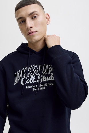 Jack & Jones Hanorac regular-fit Makoto, Bleumarin
