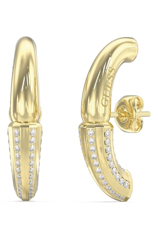 GUESS Cercei cu cristale, Auriu