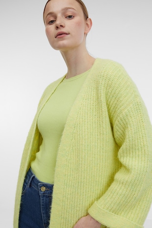 orsay Cardigan lejer fara inchidere, Verde lime