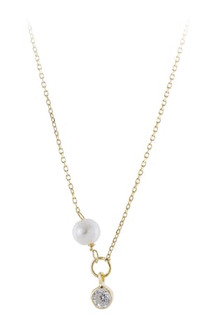 Loisir Colier de argint placat cu aur de 18 K, Auriu