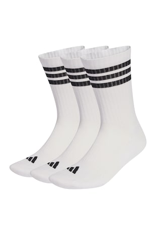 adidas Performance Set de 3 perechi de sosete lungi, unisex, Alb/Negru