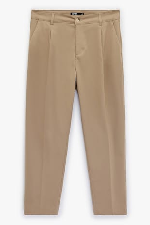 KOTON Pantaloni Chino cu croiala relaxed-fit, Maro deschis