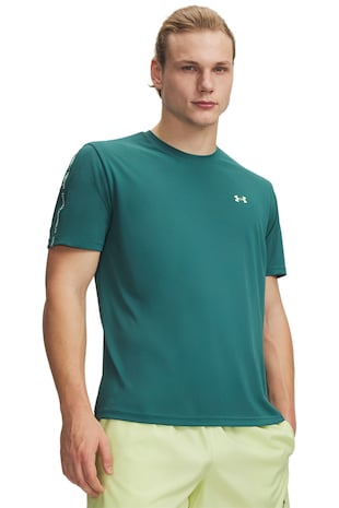 Under Armour Tricou pentru antrenament Tech Taping, Verde feriga