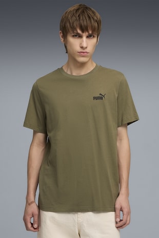 Puma Tricou cu logo brodat Essentials No. 1