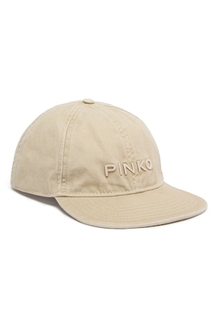 Pinko Sapca ajustabila cu logo, Bej
