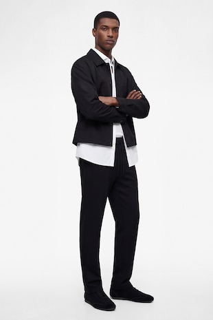 KOTON Pantaloni cu talie ajustabila, Negru