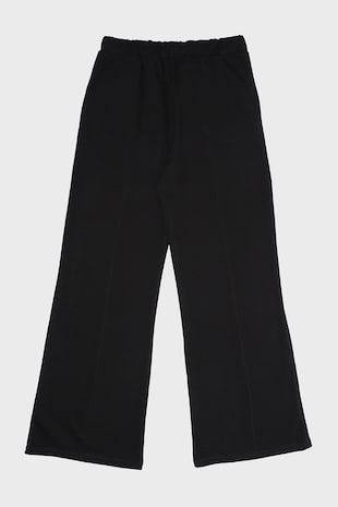 LC WAIKIKI Pantaloni de trening cu croiala ampla si doua buzunare, Negru