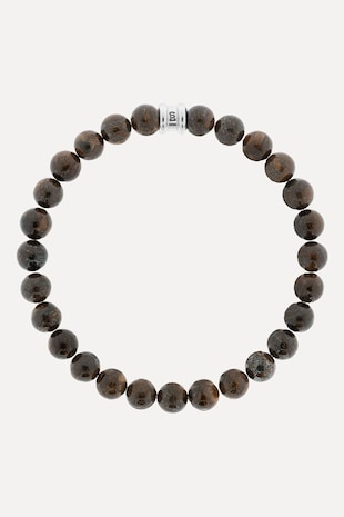 STEEL & BARNETT Bratara cu ochi de bonzit, Maro inchis