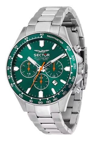 Sector Ceas cronograf 230 Collection, Argintiu