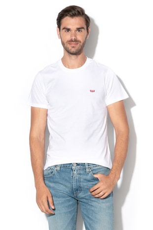 Levi's Tricou din bumbac cu logo brodat 56605