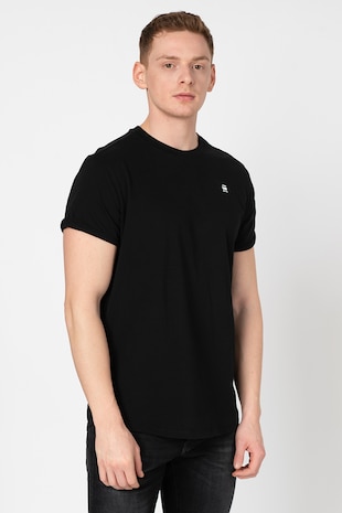 G-STAR Tricou relaxed fit din bumbac organic D16396-B353, Negru