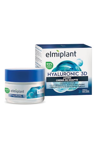 Elmiplant Crema anti-rid de noapte Hyaluronic, 50 ml