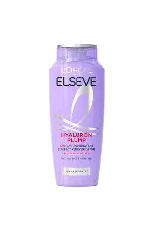 L'Oreal Paris Sampon hidratant Elseve Hyaluron pentru par deshidratatPlump, 400 ml
