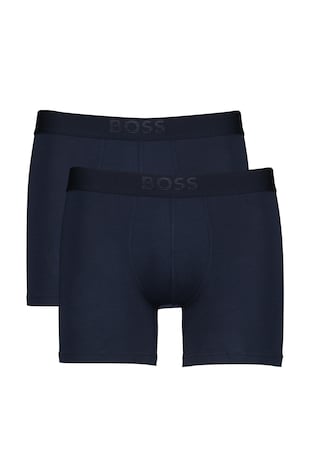 BOSS Set de boxeri din amestec de modal - 2 perechi, Bleumarin