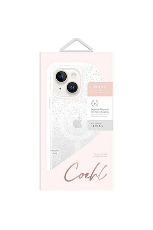 uniq Husa de protectie Coehl Lumino pentru iPhone 14 Plus, Sparkling Silver