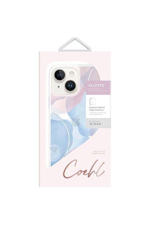 uniq Husa de protectie Coehl Palette pentru iPhone 14 Plus, Dusk Blue