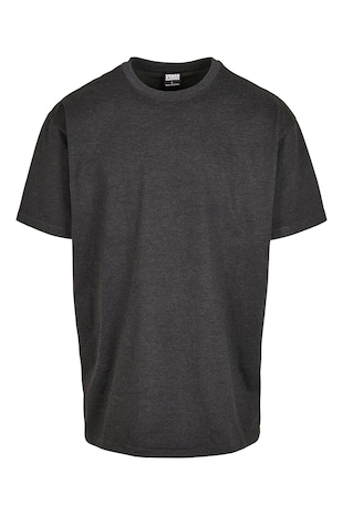 Urban Classics Tricou supradimensionat cu maneci cazute, Gri carbune