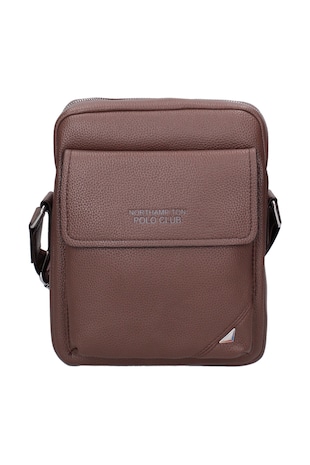 Northampton Polo Club Geanta crossbody de piele ecologica, Verde inchis
