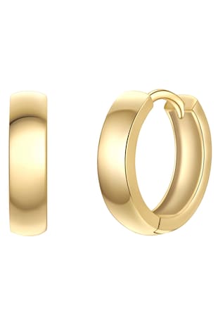 Yokoamii Cercei rotunzi placati cu aur de 14k, Auriu