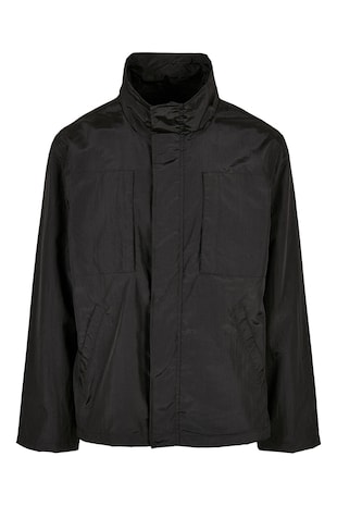Urban Classics Jacheta cu guler inalt, Negru