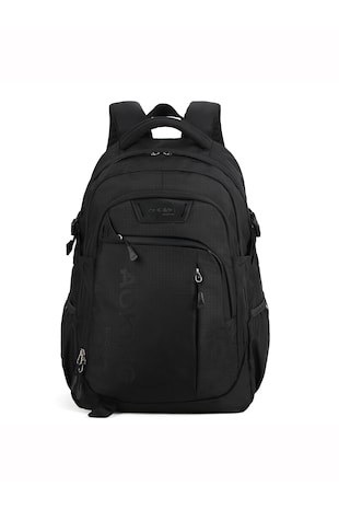 Aoking Rucsac cu imprimeu logo, Negru