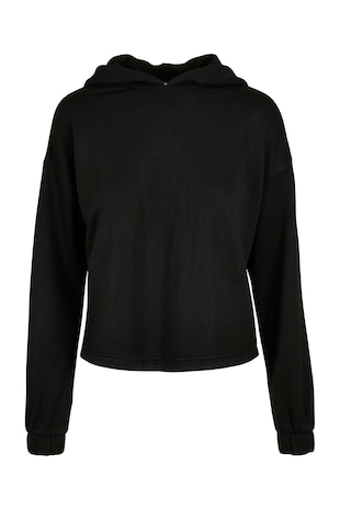 Urban Classics Hanorac din amestec de modal, Negru