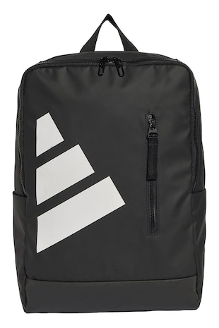 adidas Performance Rucsac cu imprimeu logo, Alb/Negru
