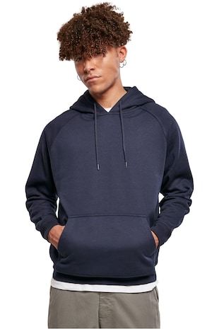 Urban Classics Hanorac uni cu buzunar kangaroo, Albastru ultramarin