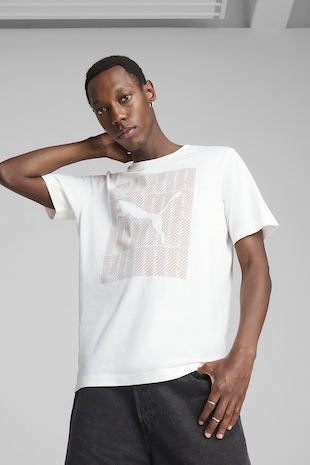 Logómintás pamuttartalmú póló