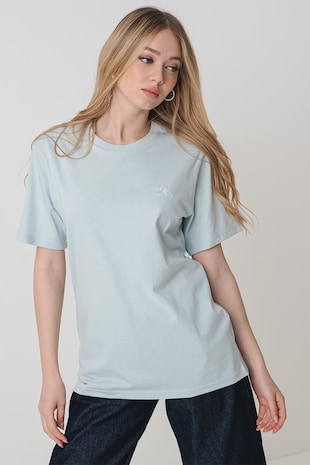 Converse Tricou unisex Star Chevron, Albastru deschis