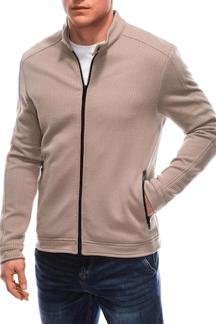 EDOTI Jacheta regular-fit cu fermoar