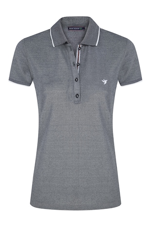 Felix Hardy Tricou polo din amestec de bumbac, Gri carbune