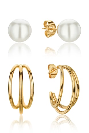 Isabella Ford Set de cercei cu perle