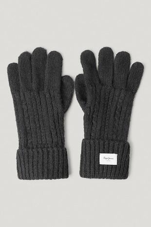 Pepe Jeans London Manusi tricotate, Negru