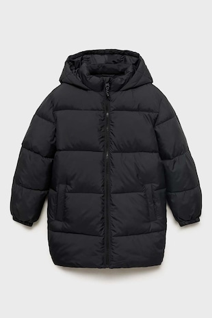 Kapucnis steppelt télikabát