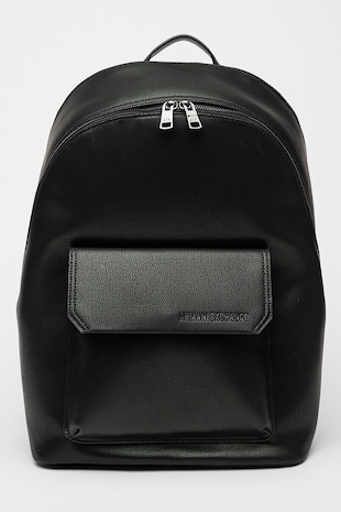 ARMANI EXCHANGE Rucsac de piele ecologica, Negru