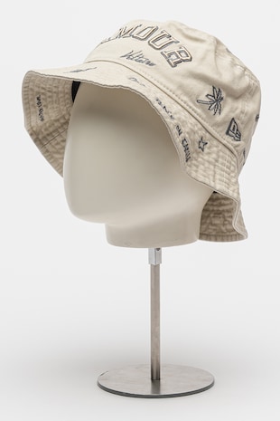 Zadig & Voltaire Sapca bucket cu detaliu brodat, Bej