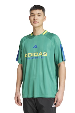 adidas Sportswear Tricou lejer cu logo, Galben pai/Verde menta