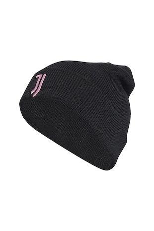 adidas Performance Caciula elastica pentru fotbal Juventus Torino, Negru/Roz