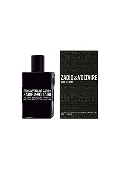 Zadig & voltaire Тоалетна вода за мъже  This is Him!, 50 мл Мъже