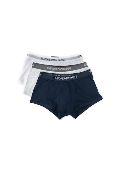 Emporio Armani Underwear Боксерки с лого на талията, 3 чифта Мъже
