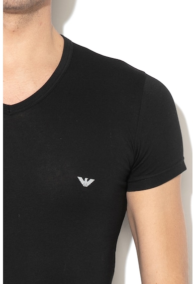 Emporio Armani Underwear Домашна тениска с лого - 2 броя D Мъже